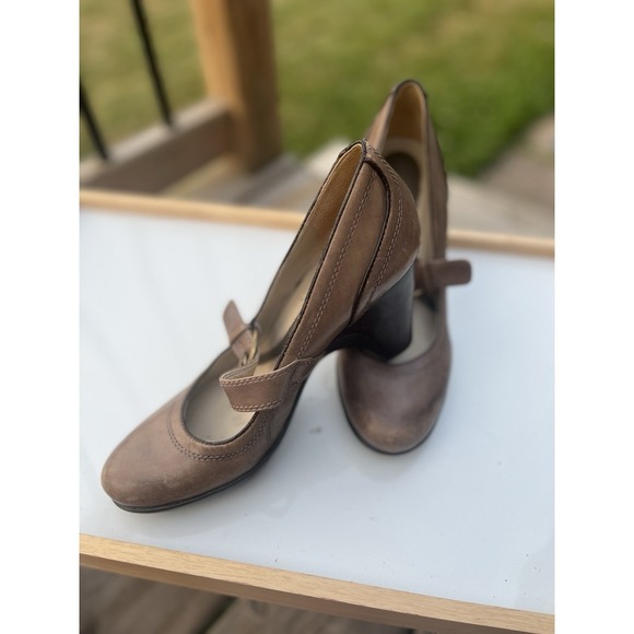 Women's Light brown leather upper NATURALIZER / shoes , 8,5 M - Picture 2 of 13